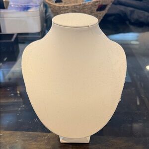 Elegant Cream Necklace Display Stand